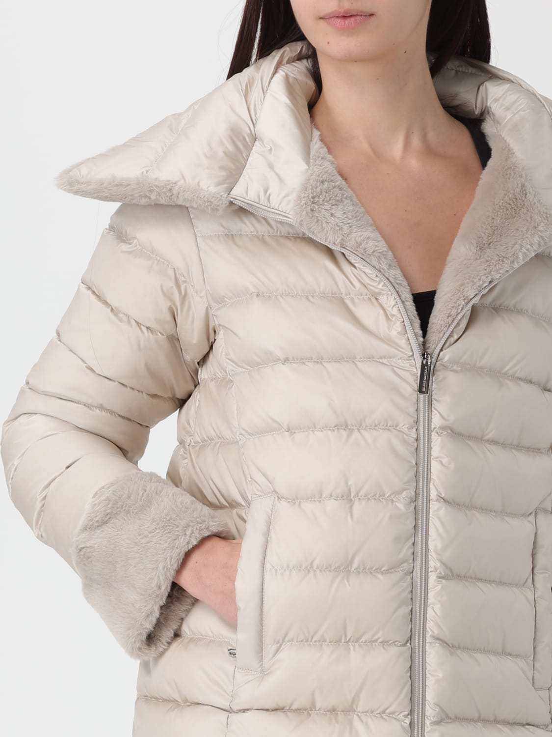 COLMAR ABRIGO DE PIEL: Chaqueta mujer Colmar, Cuerda - Img 4