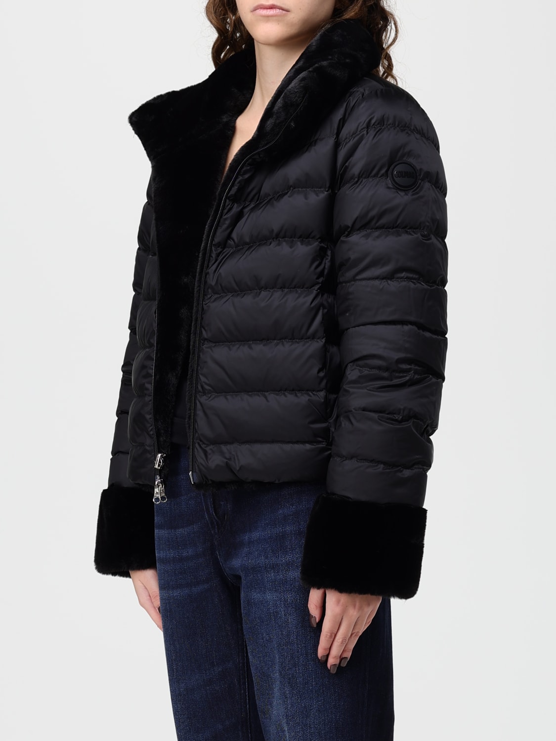 COLMAR FUR COAT: Jacket woman Colmar, Black - Img 3