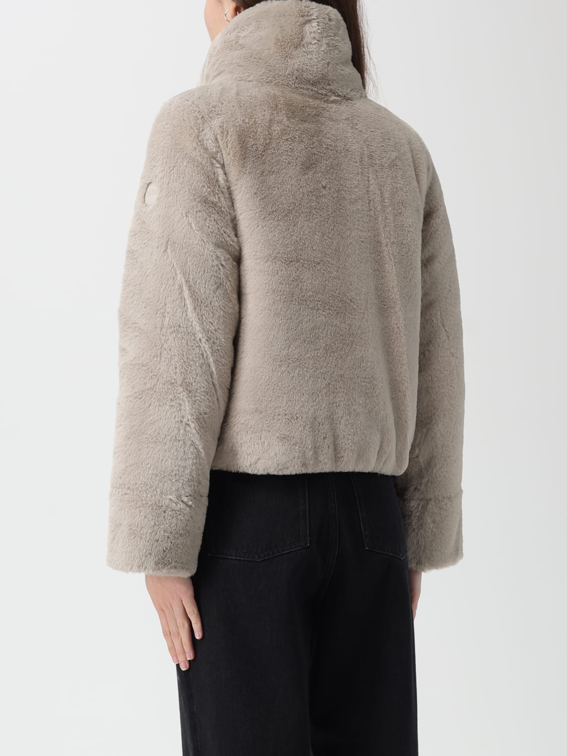 COLMAR PELLICCIA: Pelliccia Exuberance reversibile Colmar in nylon e pelliccia sintetica , Corda - Img 2