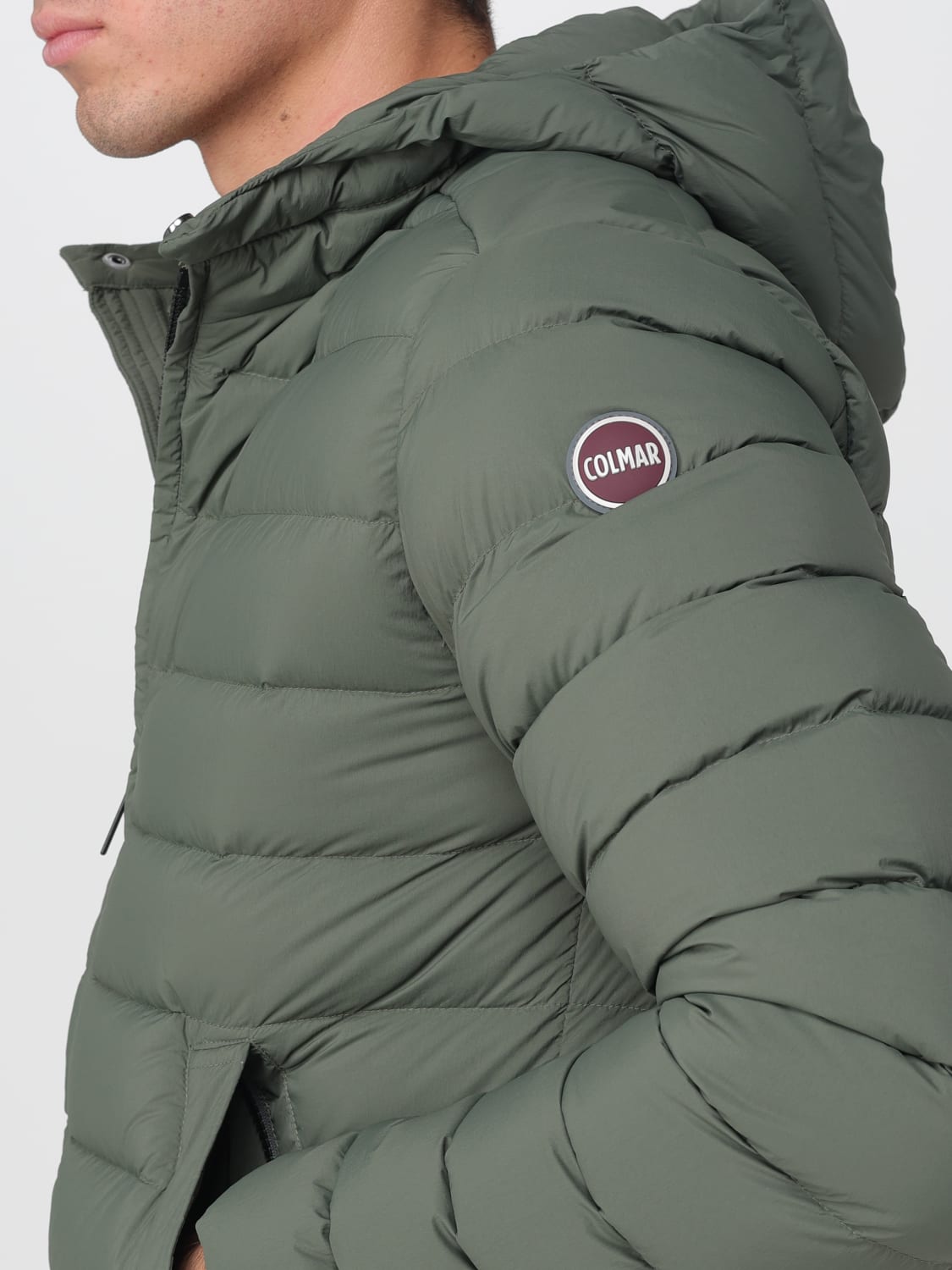 COLMAR 外套: 外套 男士 Colmar, 军绿色 - Img 4
