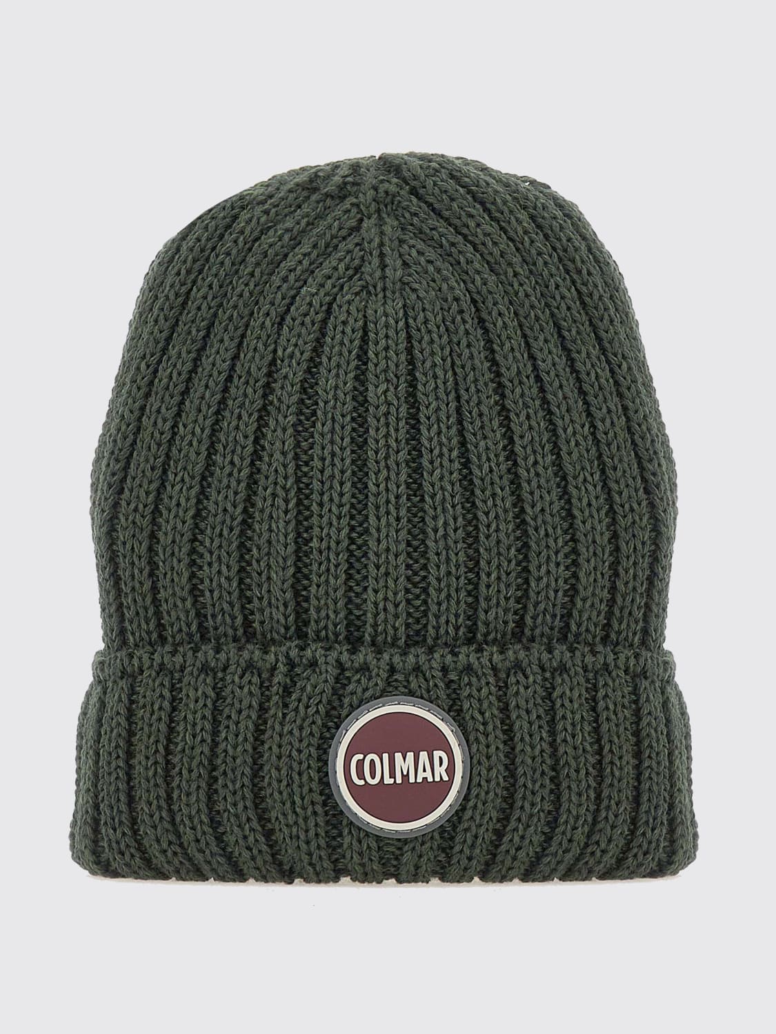 COLMAR CAPPELLO: Cappello Colmar in misto lana vergine a coste , Verde - Img 1