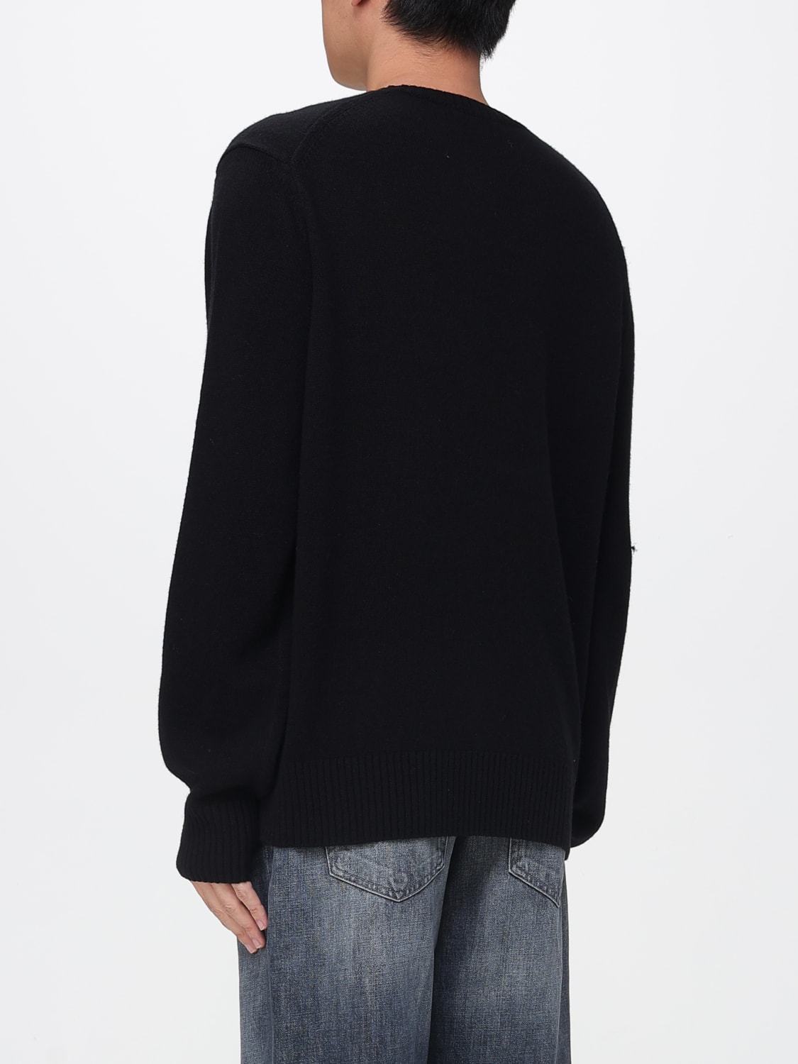 LACOSTE SWEATER: Sweater men Lacoste, Black - Img 2