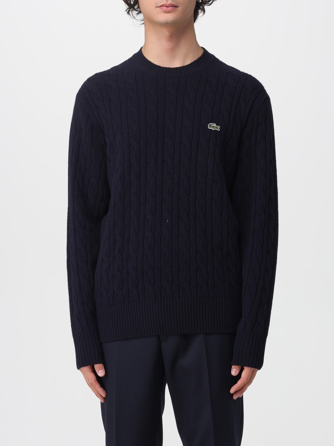 LACOSTE SWEATER: Sweater men Lacoste, Navy - Img 1