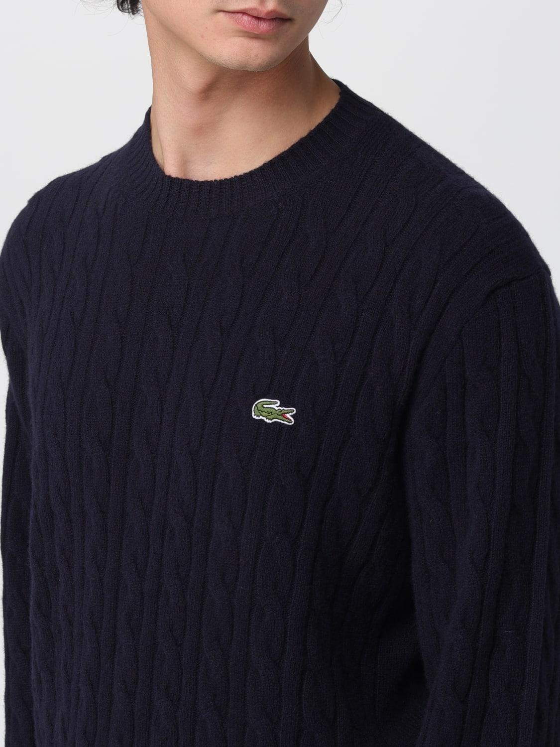 LACOSTE SWEATER: Sweater men Lacoste, Navy - Img 3