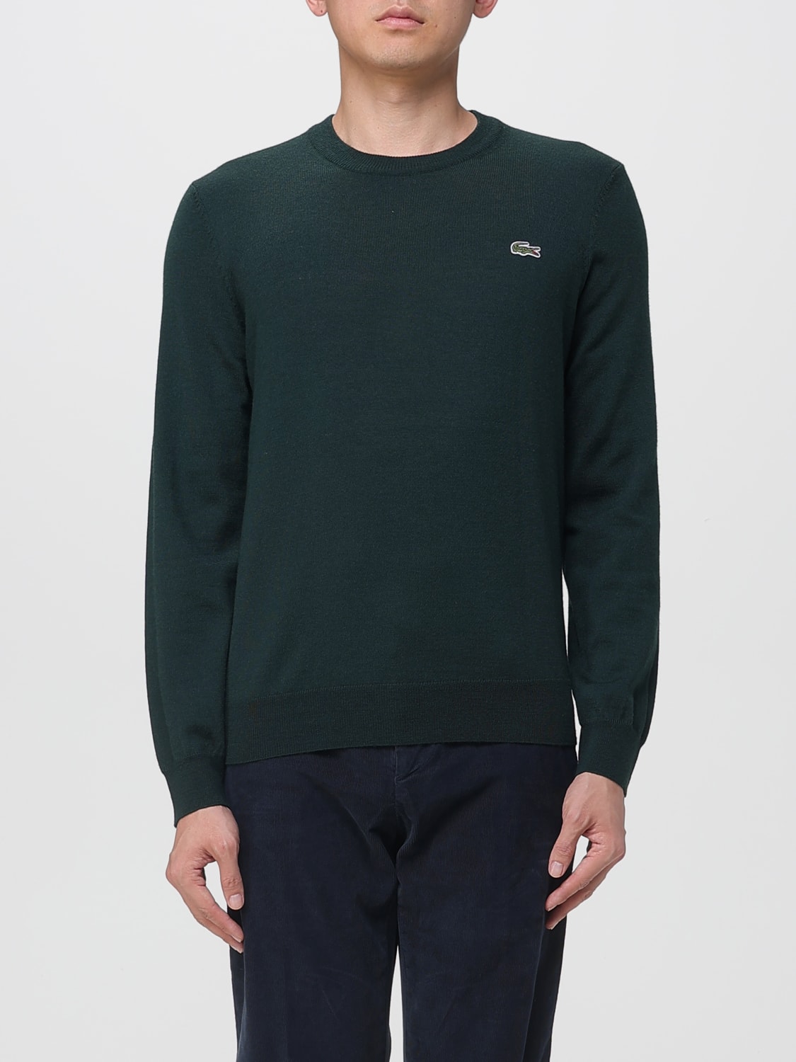 LACOSTE SWEATER: Sweater men Lacoste, Green - Img 1