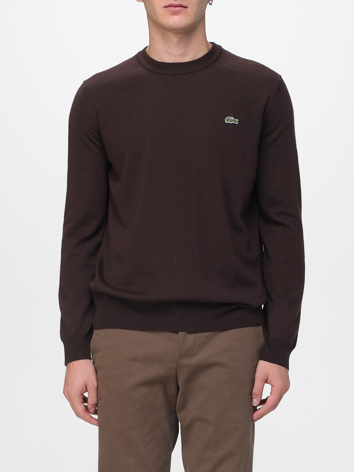 LACOSTE SWEATER: Sweater men Lacoste, Charcoal - Img 1