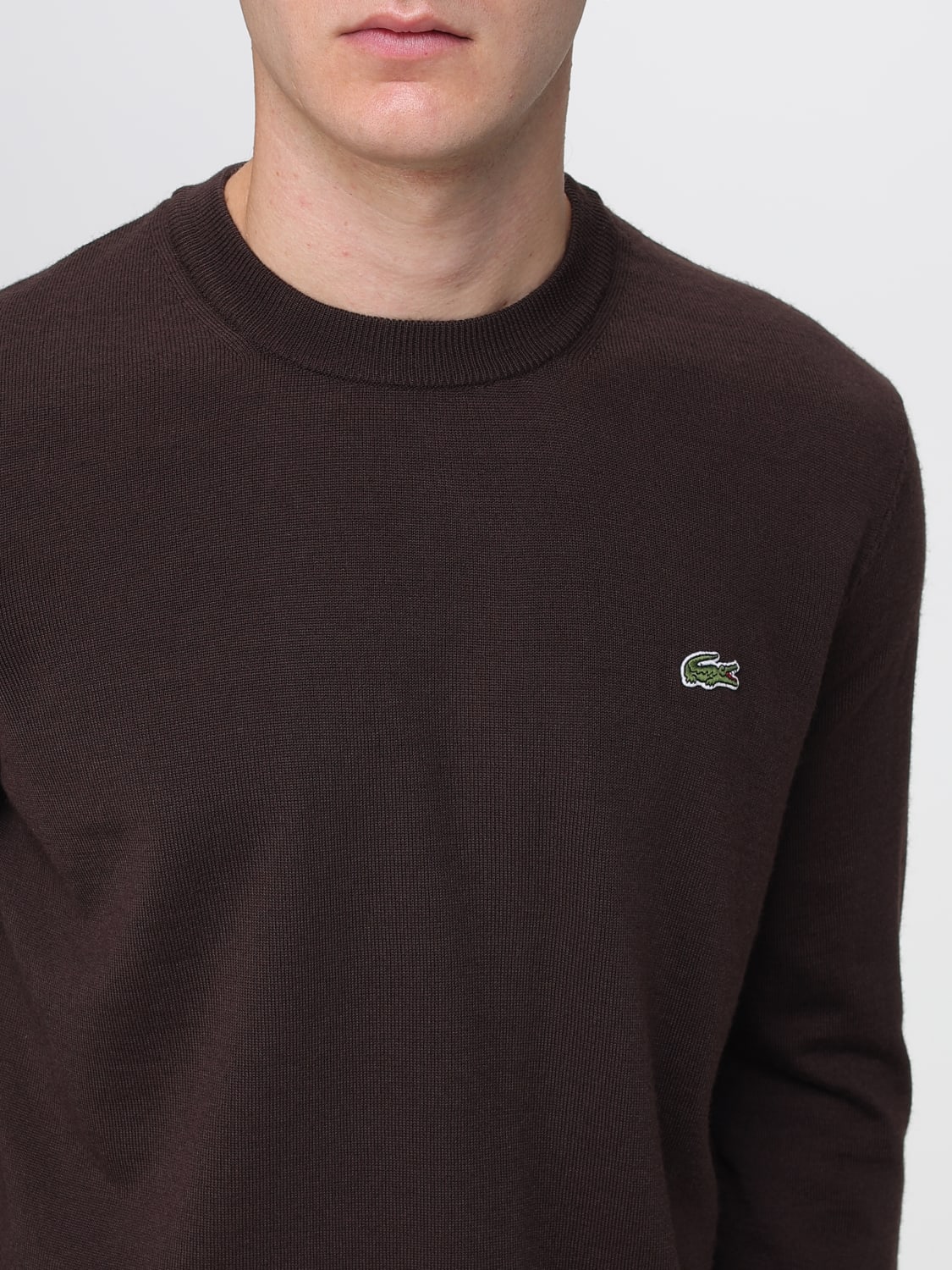 LACOSTE SWEATER: Sweater men Lacoste, Charcoal - Img 3