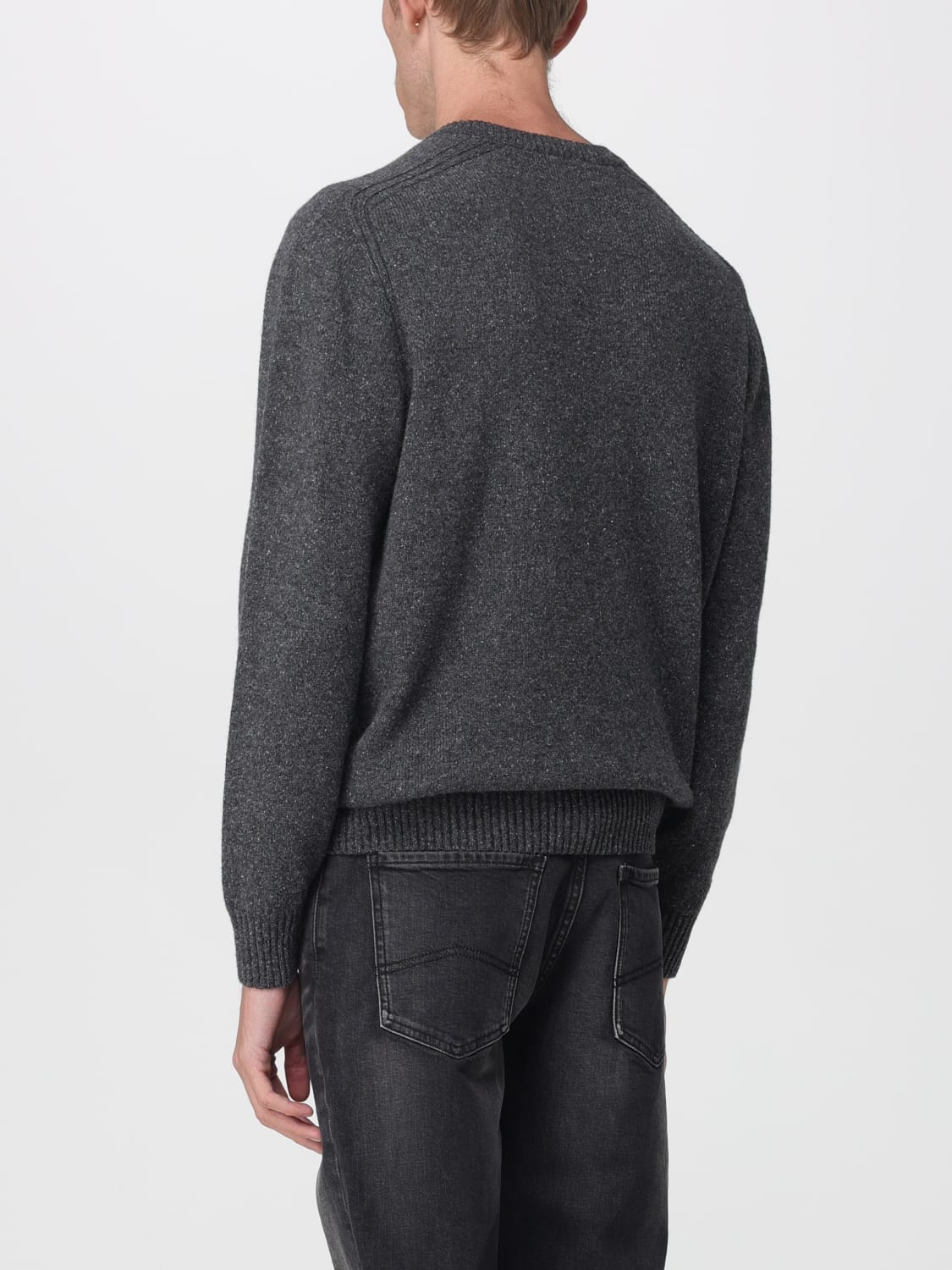 LACOSTE セーター: セーター メンズ Lacoste, チャコール - Img 2