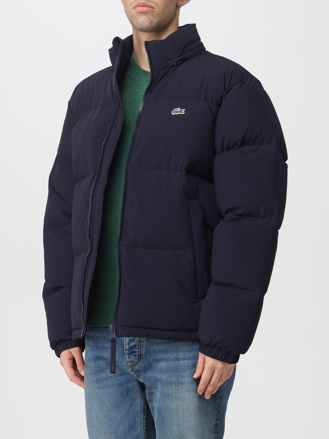 LACOSTE JACKET: Jacket men Lacoste, Blue - Img 3