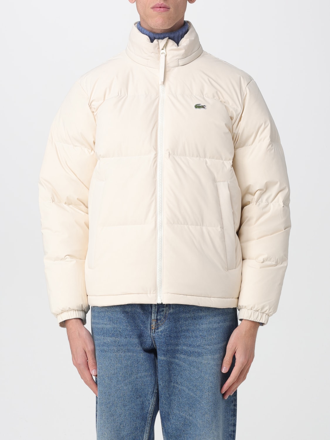 LACOSTE JACKET: Jacket men Lacoste, Yellow Cream - Img 1