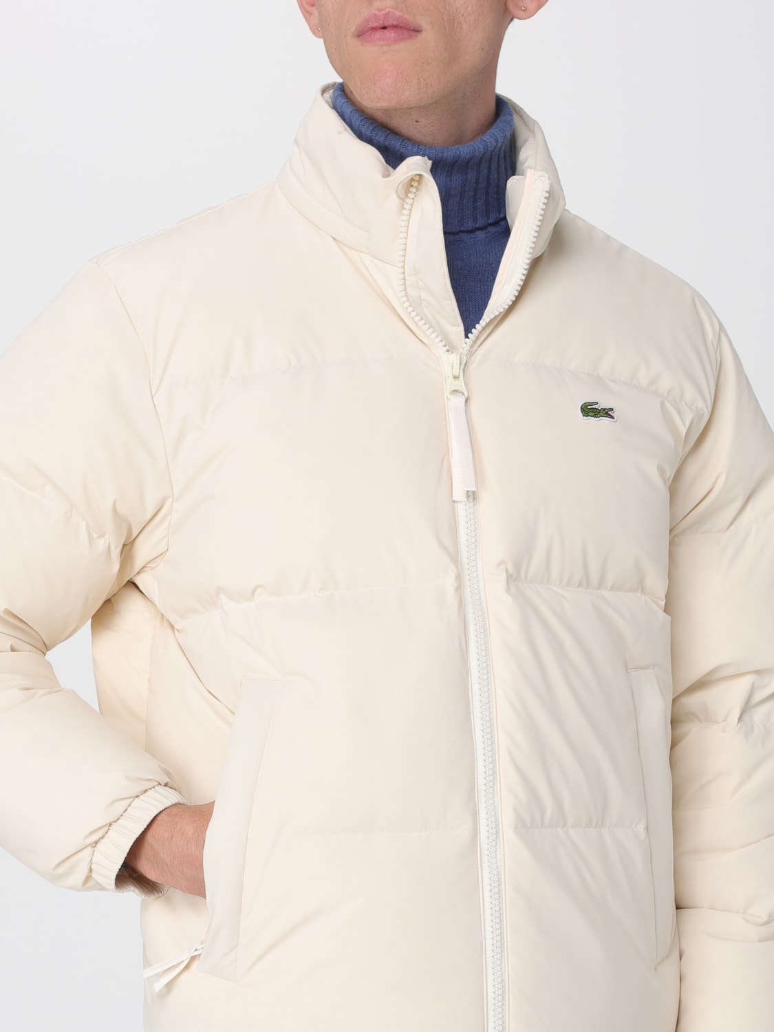 LACOSTE JACKET: Jacket men Lacoste, Yellow Cream - Img 4