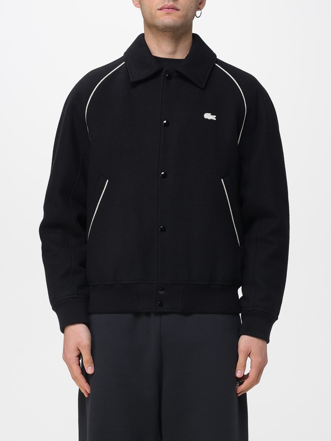 LACOSTE JACKET: Jacket men Lacoste, Black - Img 1