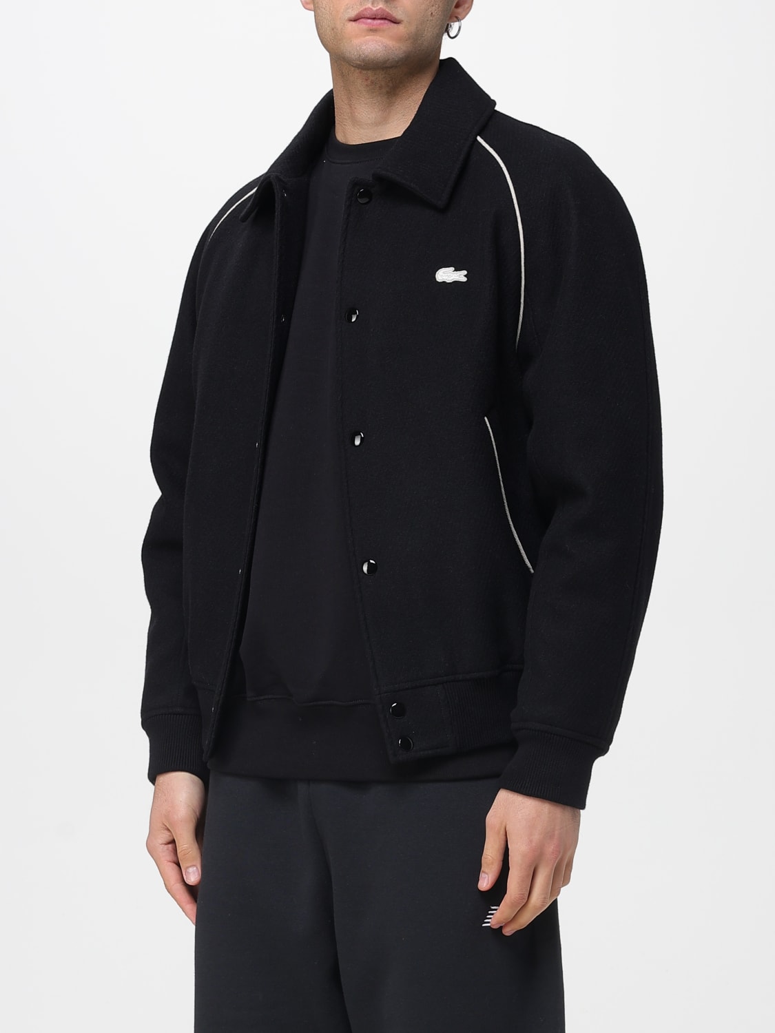 LACOSTE JACKET: Jacket men Lacoste, Black - Img 3