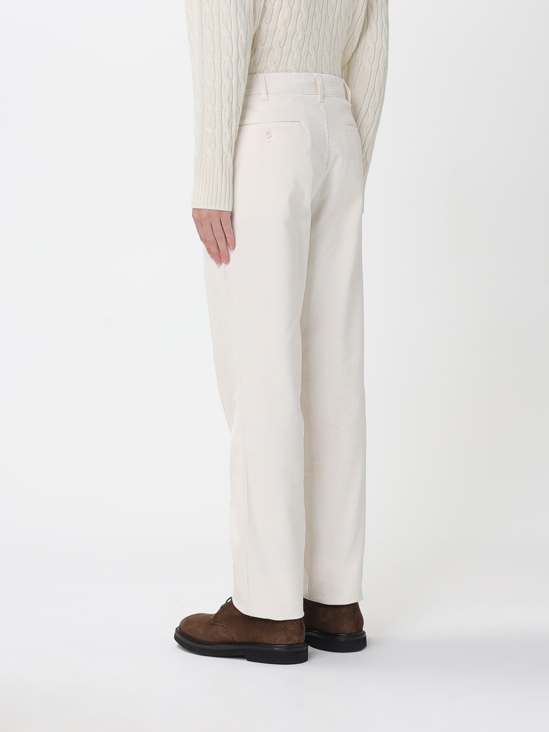 LACOSTE PANTS: Pants men Lacoste, Yellow Cream - Img 2