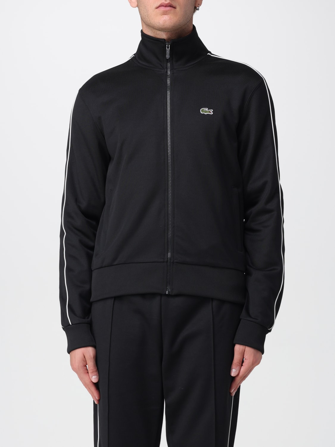 LACOSTE SWEATSHIRT: Sweatshirt men Lacoste, Black - Img 1