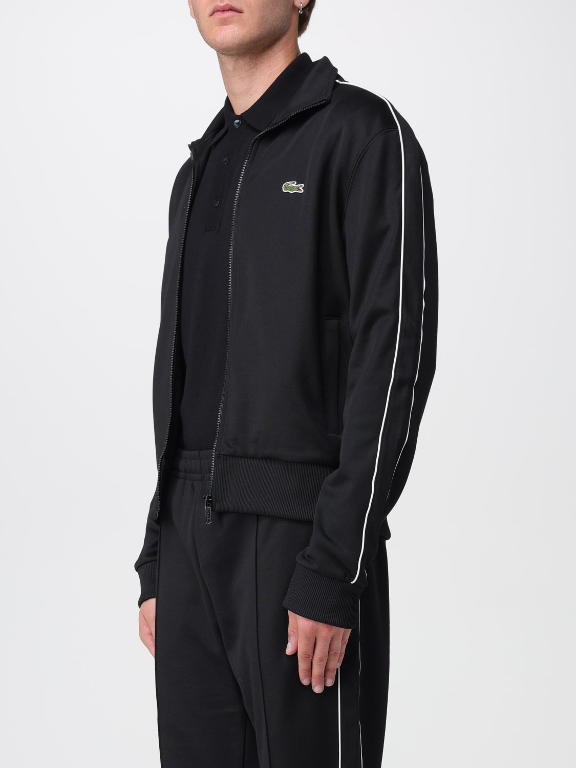 LACOSTE SWEATSHIRT: Sweatshirt men Lacoste, Black - Img 4