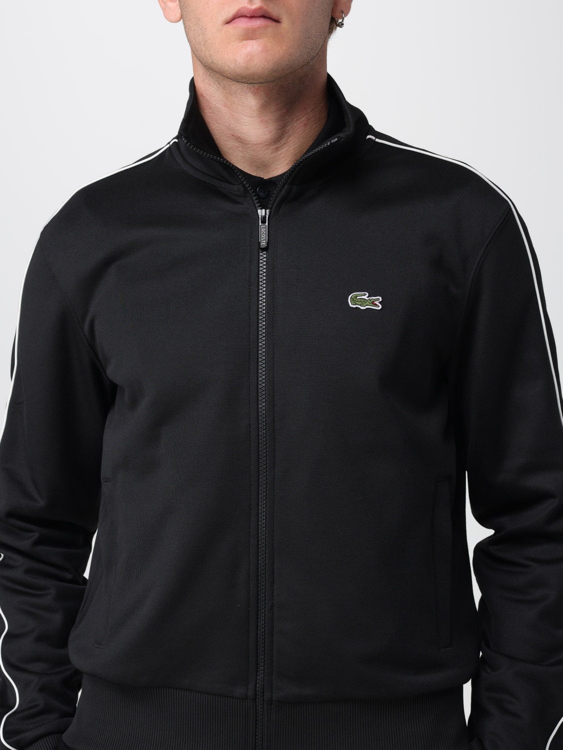 LACOSTE SWEATSHIRT: Sweatshirt men Lacoste, Black - Img 5