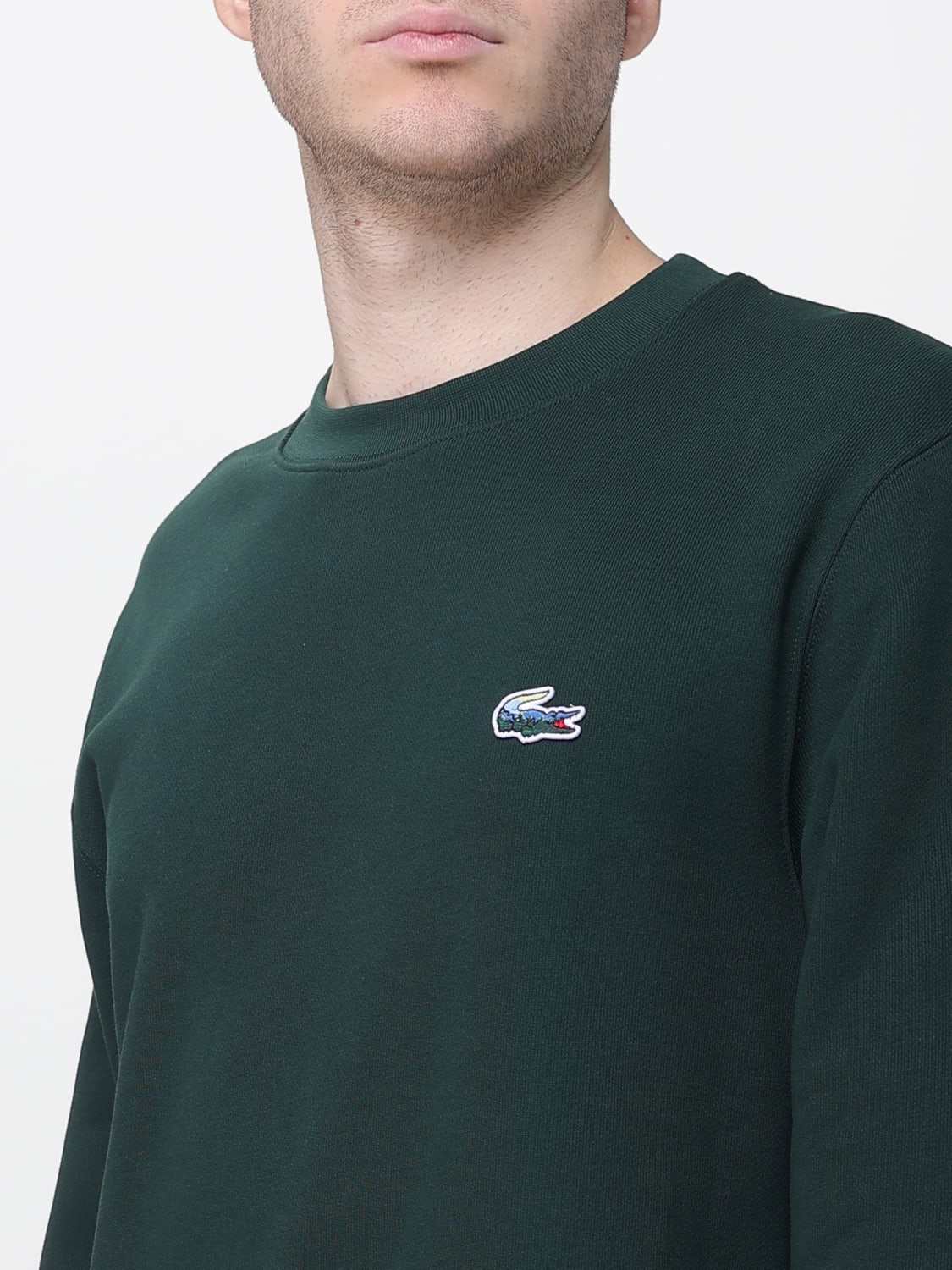 LACOSTE SWEATSHIRT: Sweatshirt men Lacoste, Blue - Img 3