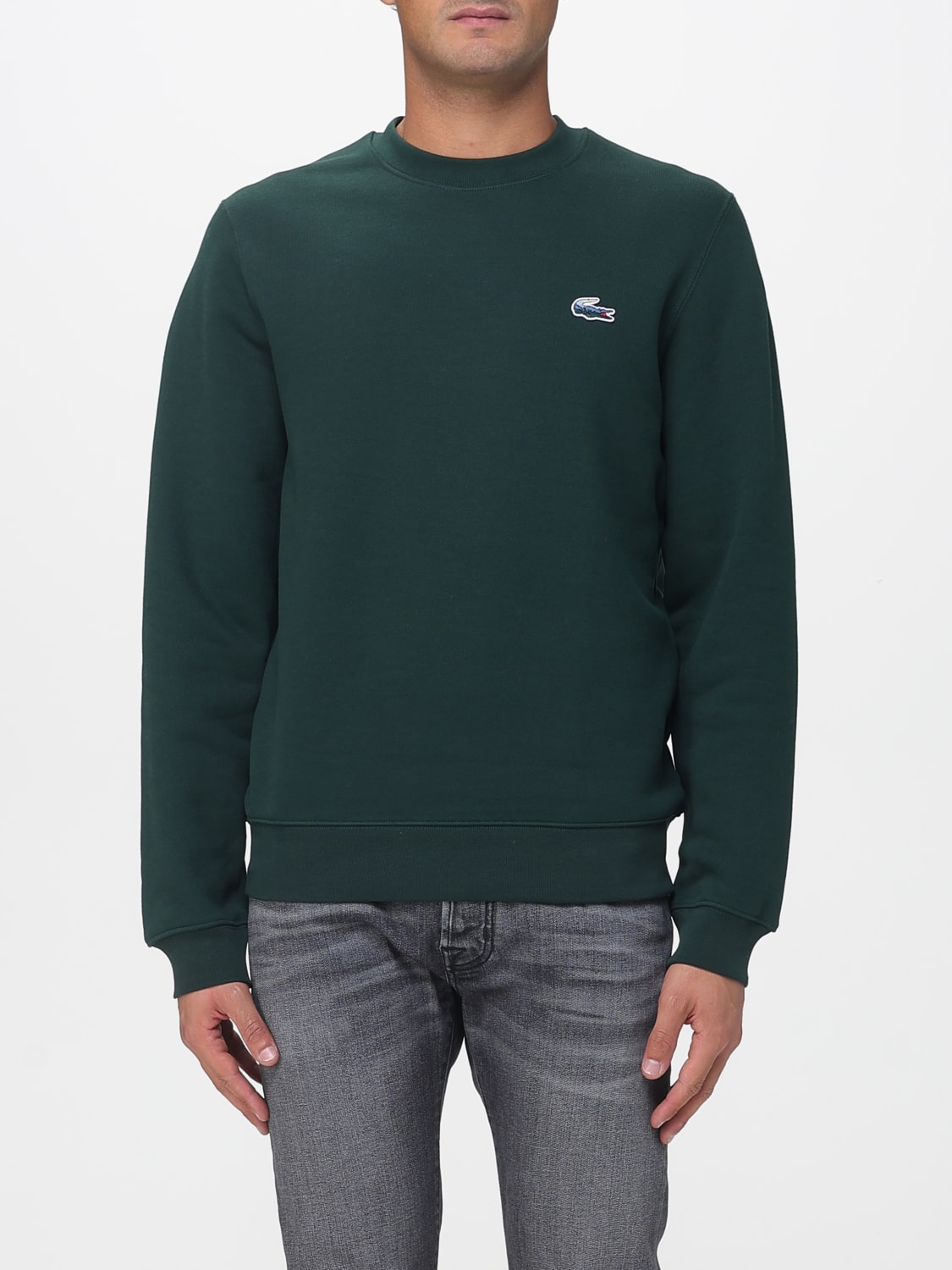 LACOSTE SWEATSHIRT: Sweatshirt men Lacoste, Forest Green - Img 1
