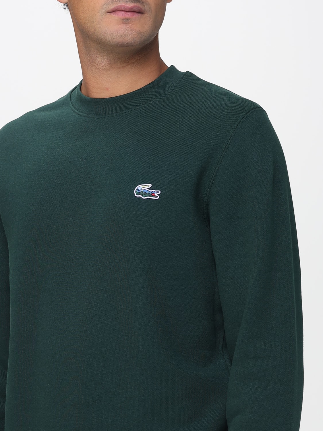 LACOSTE SWEATSHIRT: Sweatshirt men Lacoste, Forest Green - Img 3