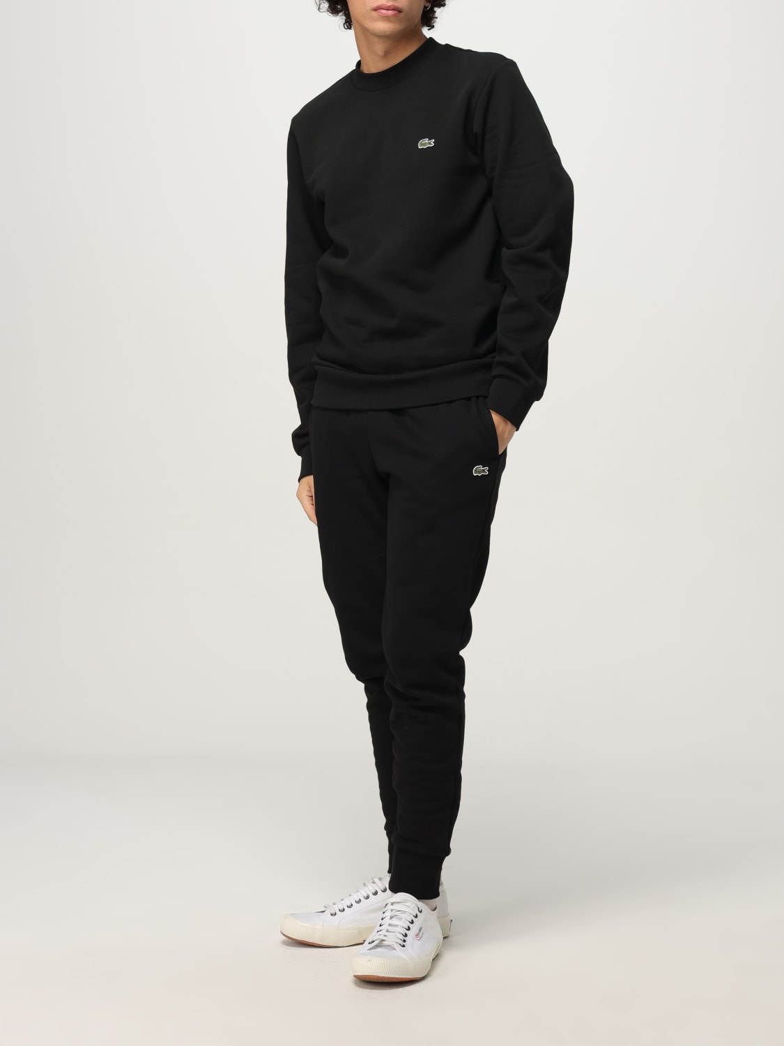 LACOSTE SWEATSHIRT: Sweatshirt men Lacoste, Black - Img 2