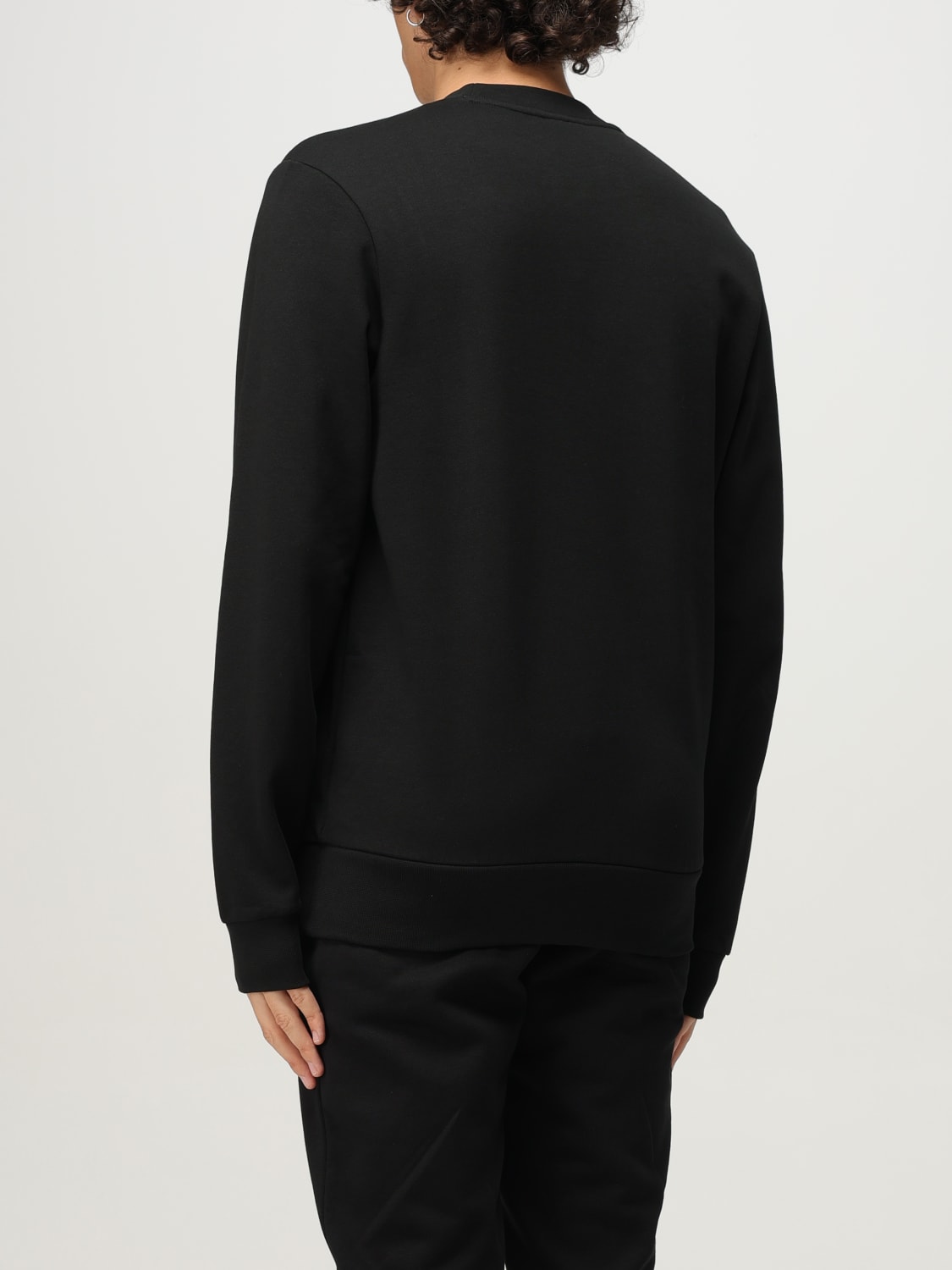 LACOSTE SWEATSHIRT: Sweatshirt men Lacoste, Black - Img 3