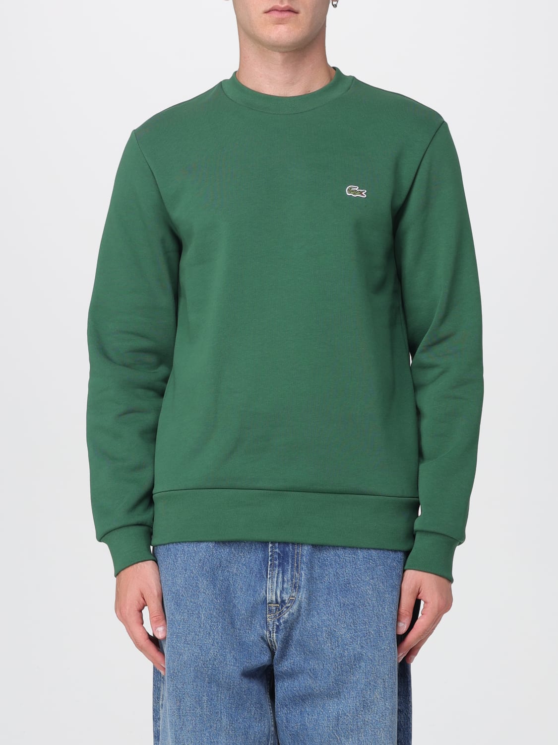 LACOSTE SWEATSHIRT: Sweatshirt men Lacoste, Green - Img 1