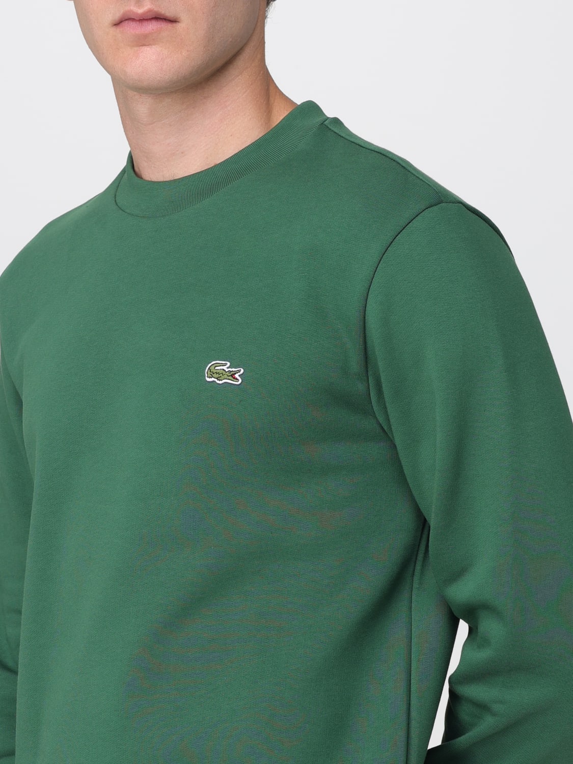 LACOSTE SWEATSHIRT: Sweatshirt men Lacoste, Green - Img 3