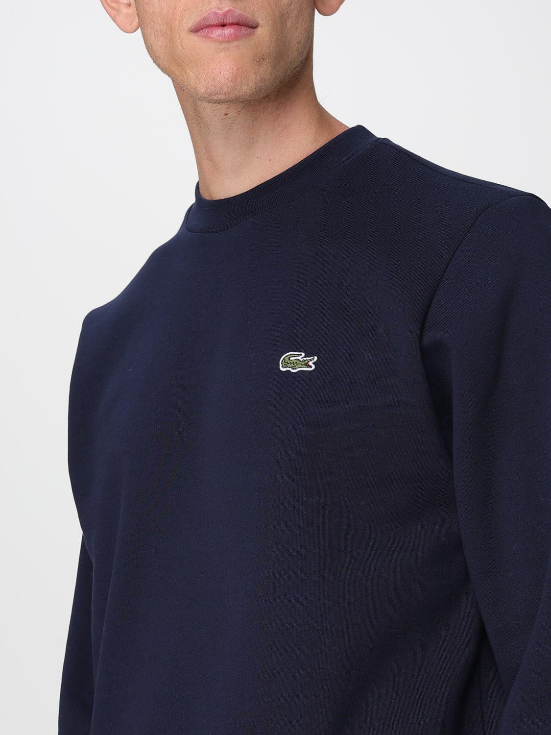 LACOSTE SWEATSHIRT: Sweatshirt men Lacoste, Navy - Img 3