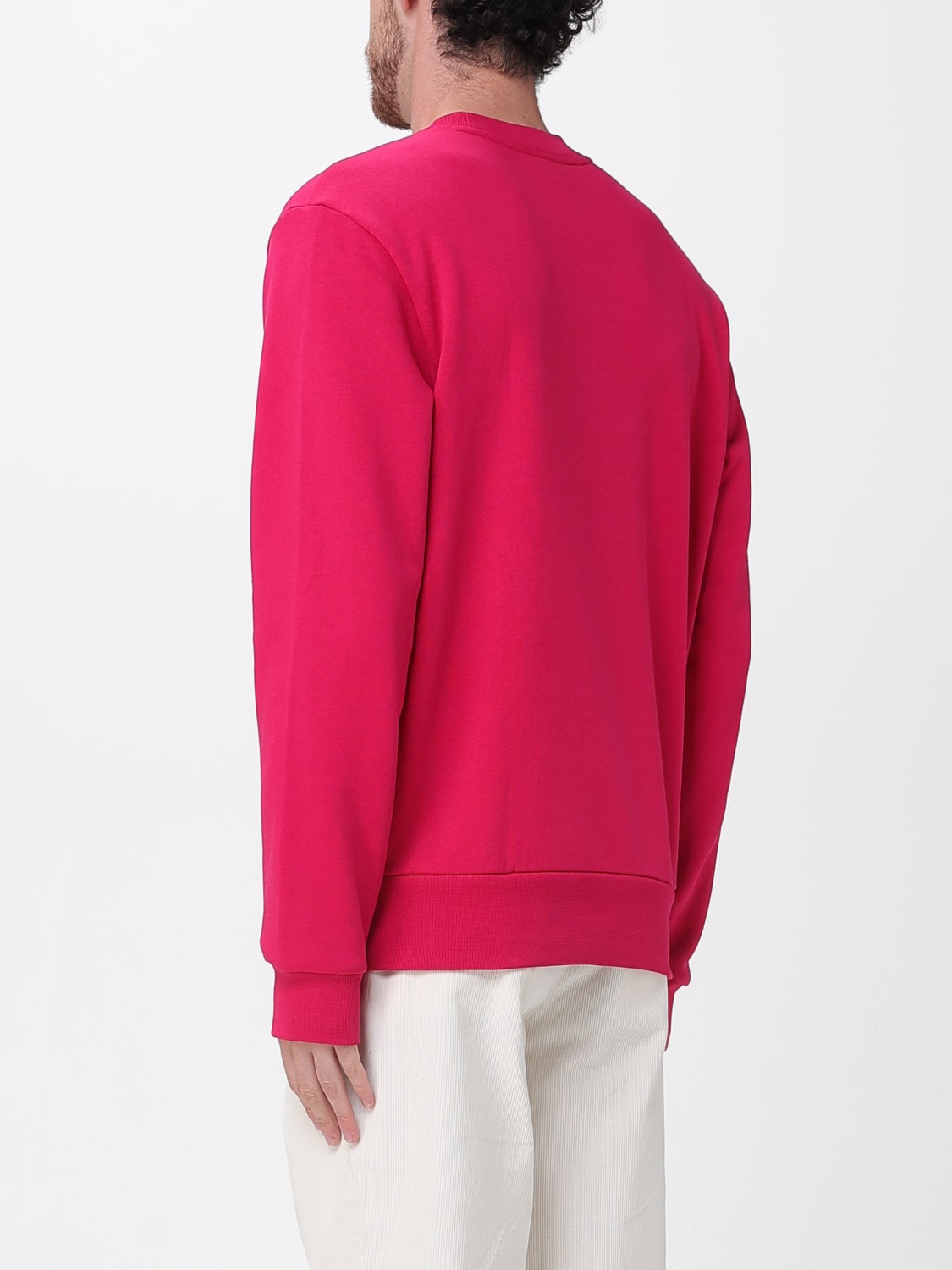 LACOSTE SWEATSHIRT: Sweatshirt men Lacoste, Cherry - Img 2