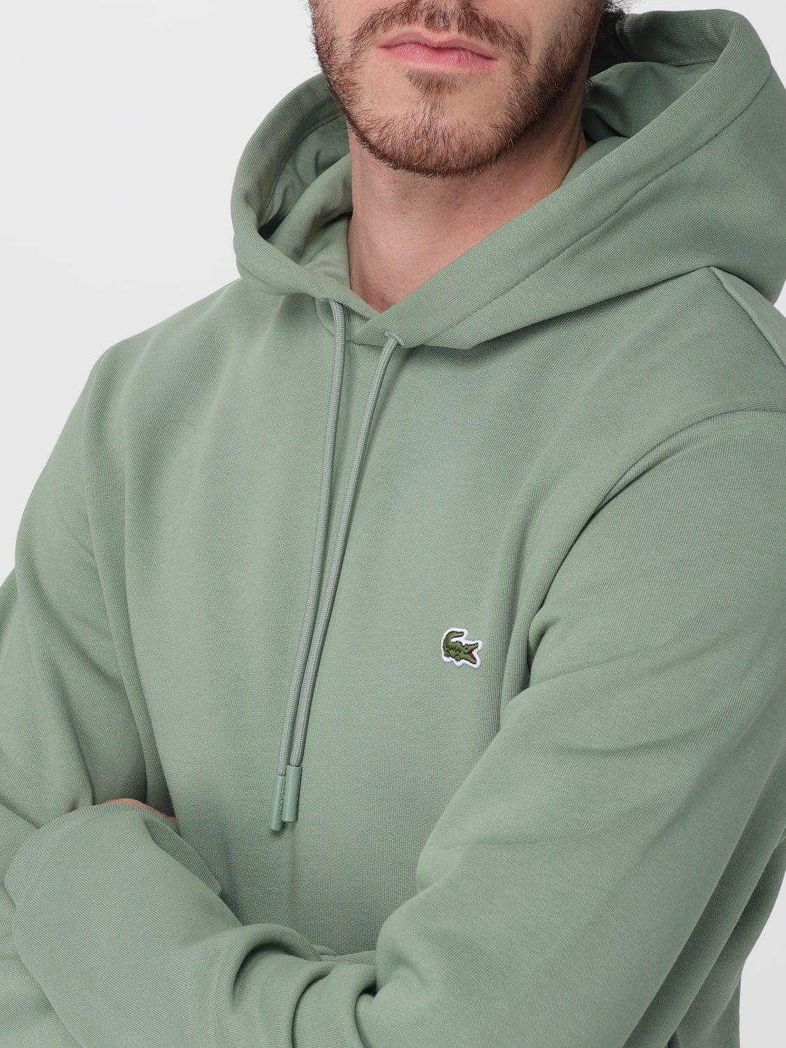 LACOSTE SWEATSHIRT: Sweatshirt men Lacoste, Sage - Img 3