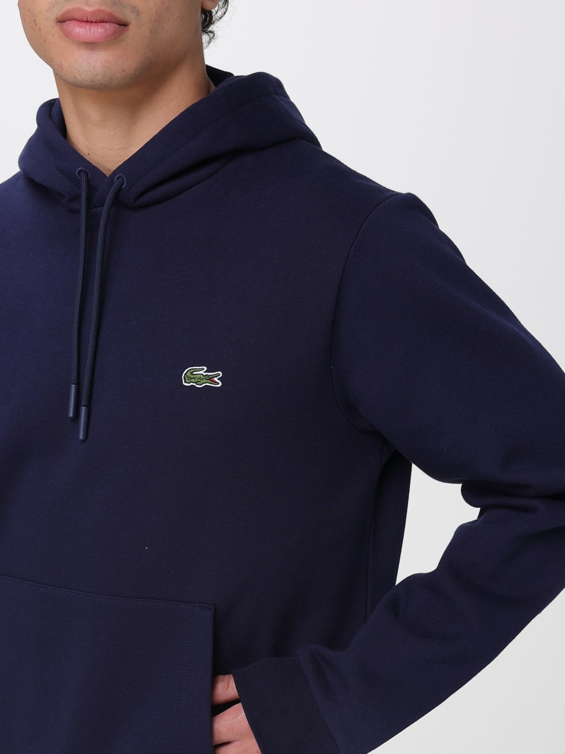 LACOSTE SWEATSHIRT: Sweatshirt men Lacoste, Navy - Img 3