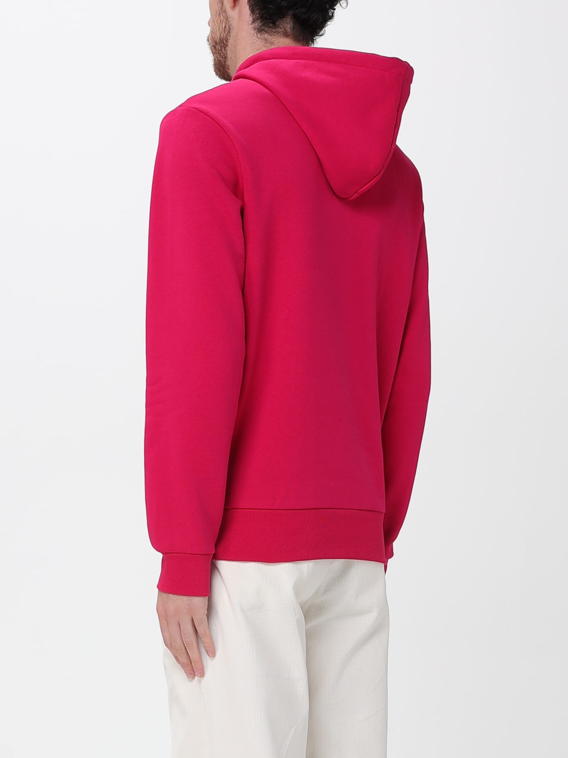 LACOSTE SWEATSHIRT: Sweatshirt men Lacoste, Cherry - Img 2