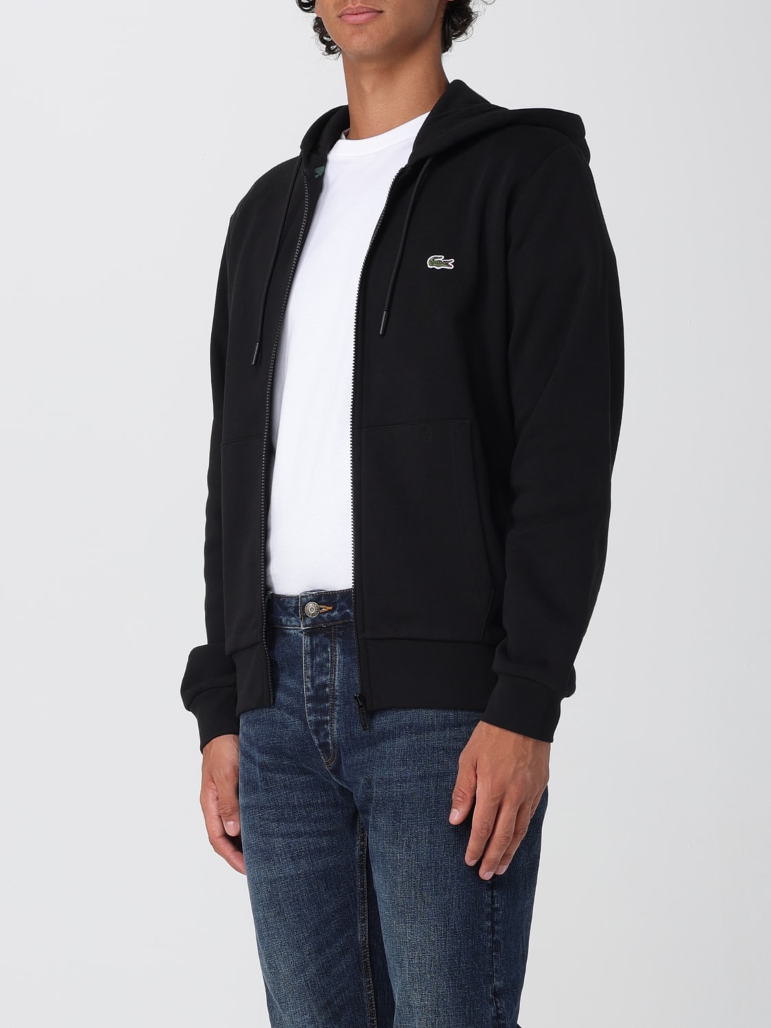 LACOSTE SUDADERA: Sudadera hombre Lacoste, Negro - Img 3