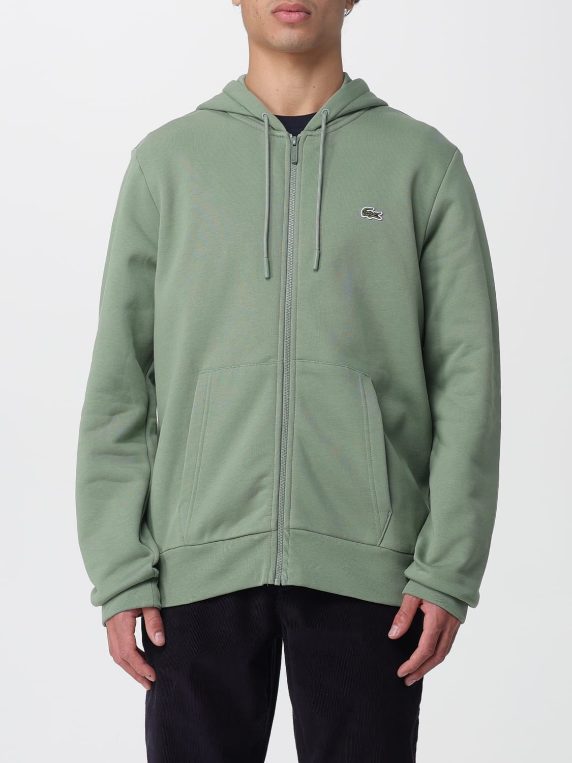 LACOSTE SWEATSHIRT: Sweatshirt men Lacoste, Sage - Img 1