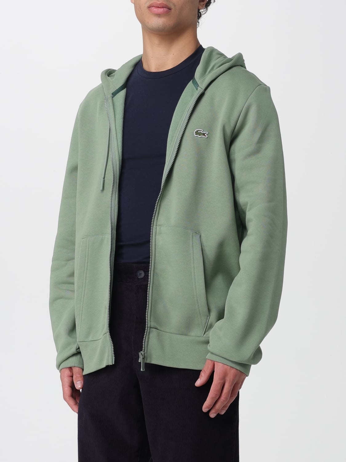 LACOSTE SWEATSHIRT: Sweatshirt men Lacoste, Sage - Img 3