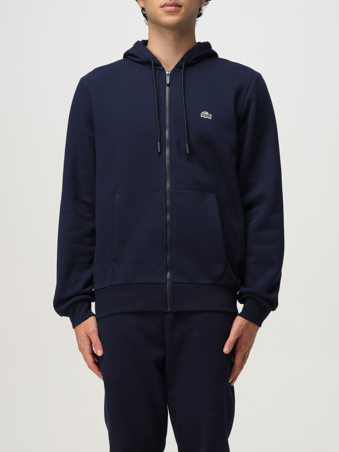 LACOSTE SWEATSHIRT: Sweatshirt men Lacoste, Navy - Img 1