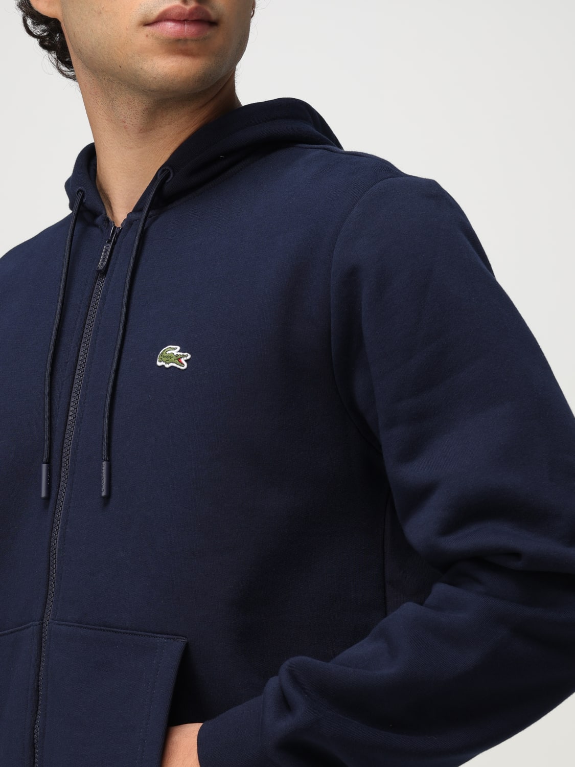 LACOSTE SWEATSHIRT: Sweatshirt men Lacoste, Navy - Img 5