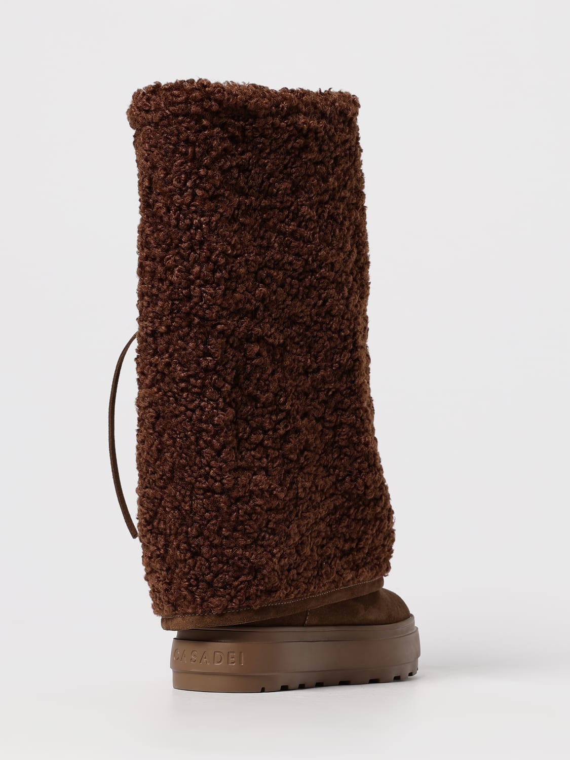 CASADEI BOTAS: Zapatos mujer Casadei, Avellana - Img 3