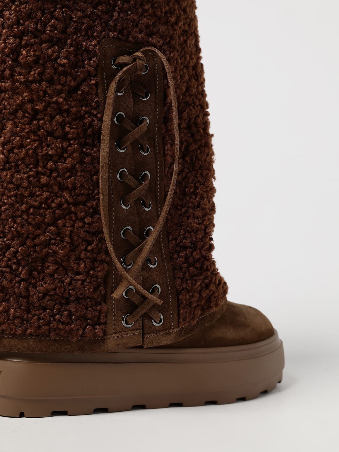 CASADEI BOTAS: Zapatos mujer Casadei, Avellana - Img 4