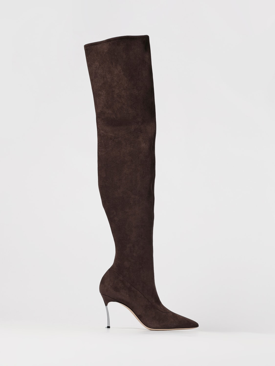 CASADEI BOOTS: Shoes woman Casadei, Brown - Img 1