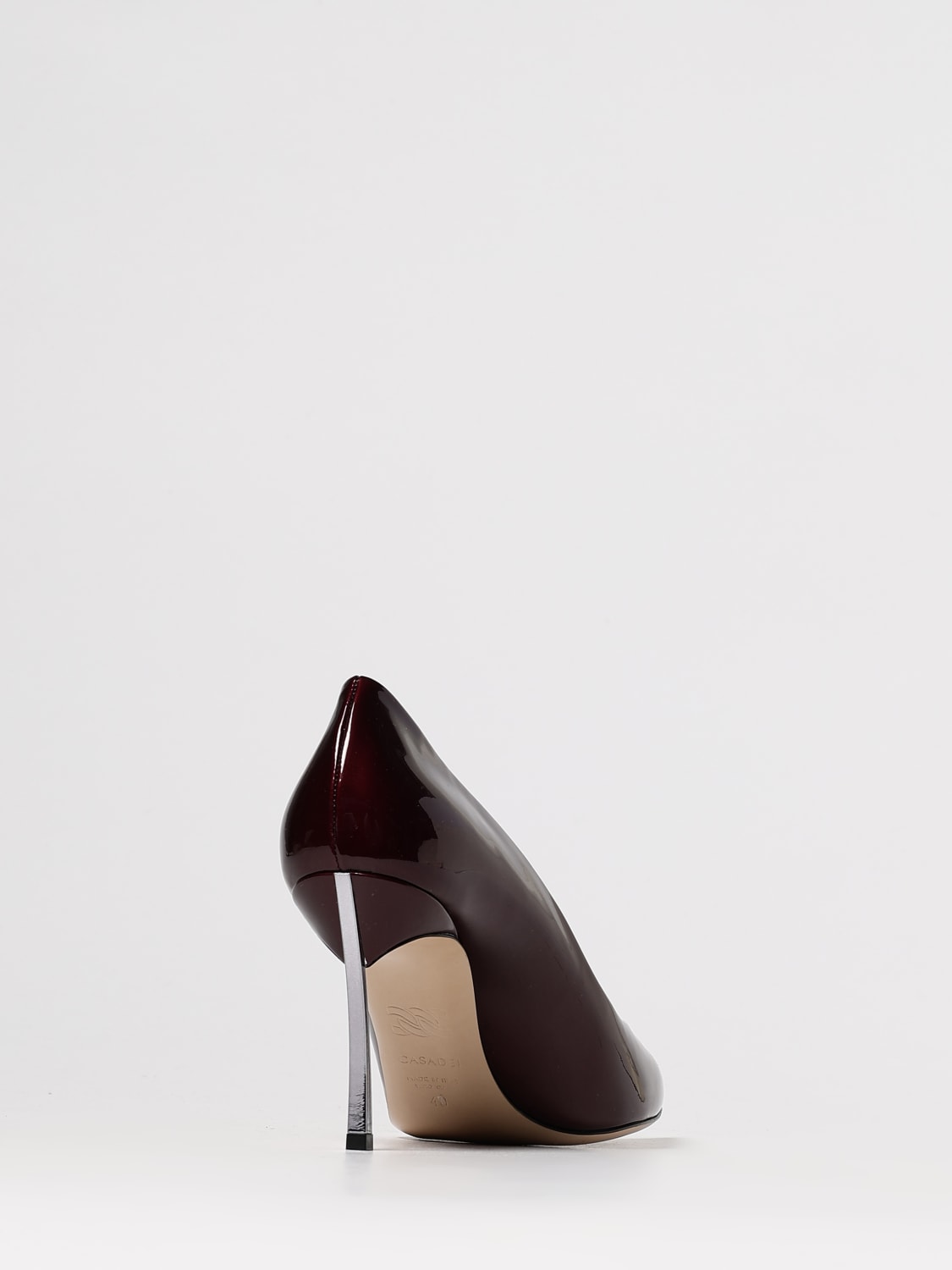 CASADEI DÉCOLLETÉ: Décolleté Blade Casadei in vernice , Bordeaux - Img 3