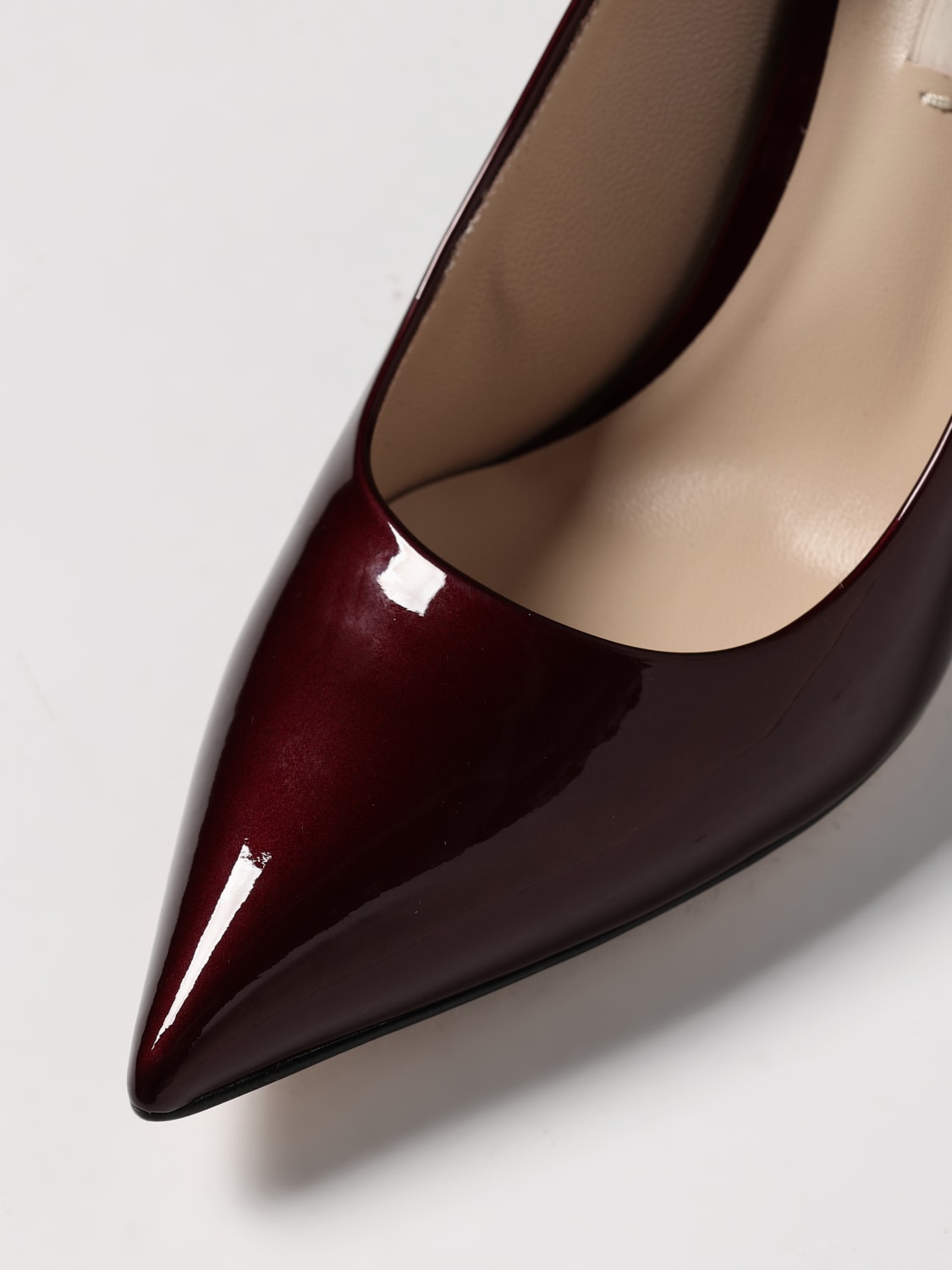 CASADEI DÉCOLLETÉ: Décolleté Blade Casadei in vernice , Bordeaux - Img 4