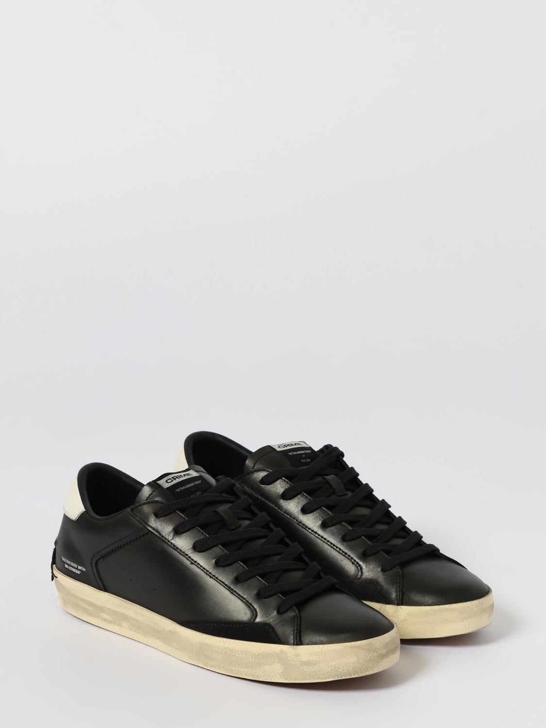 CRIME LONDON SNEAKERS: Sneakers men Crime London, Black - Img 2