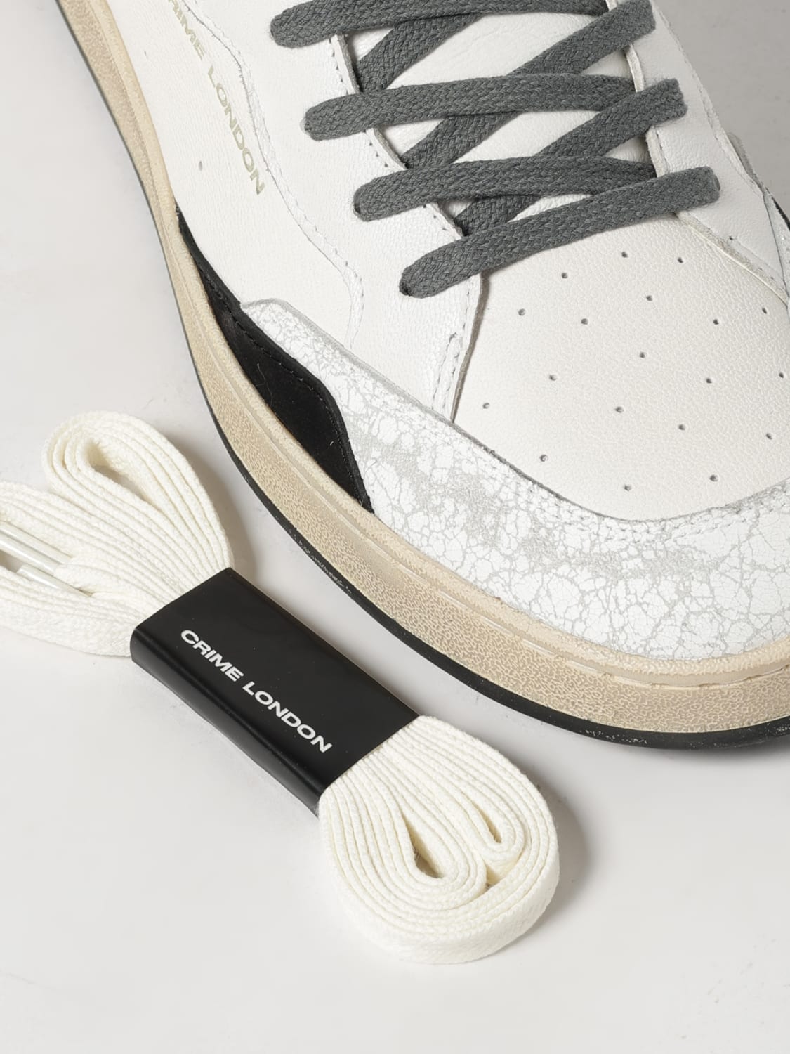 CRIME LONDON SNEAKERS: Sneakers men Crime London, White - Img 4