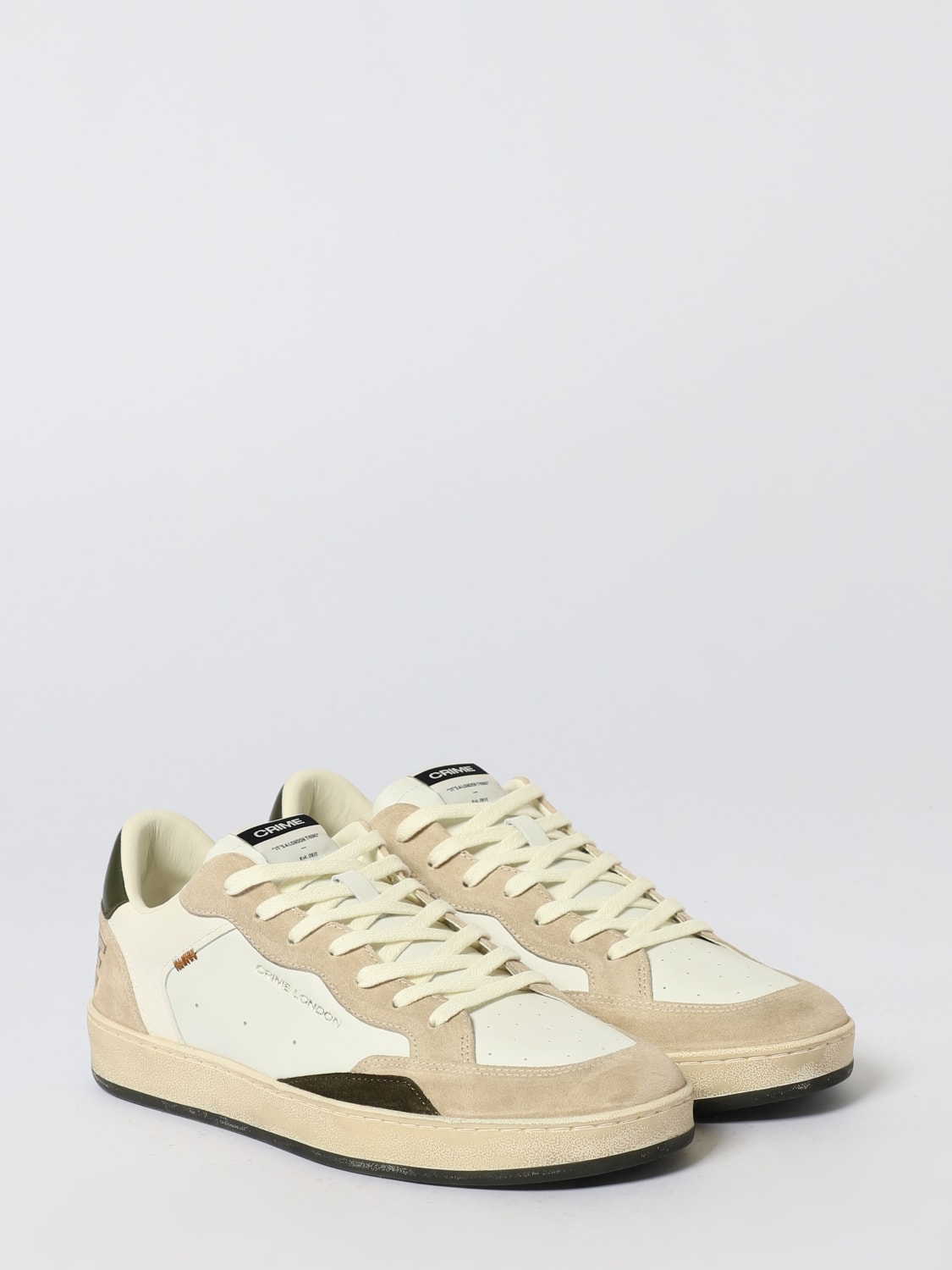 CRIME LONDON SNEAKERS: Sneakers men Crime London, White - Img 2