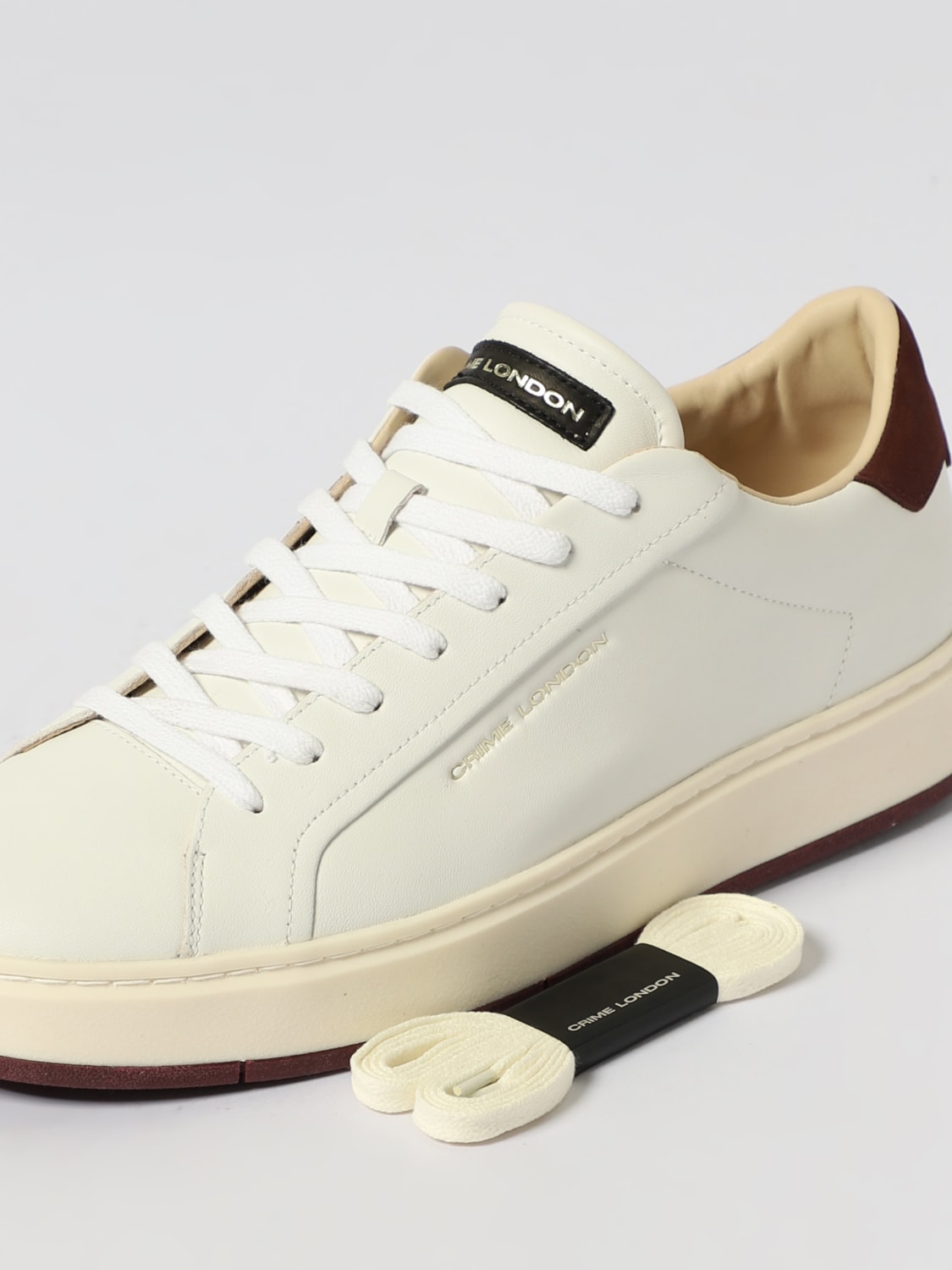 CRIME LONDON SNEAKERS: Sneakers men Crime London, White - Img 4