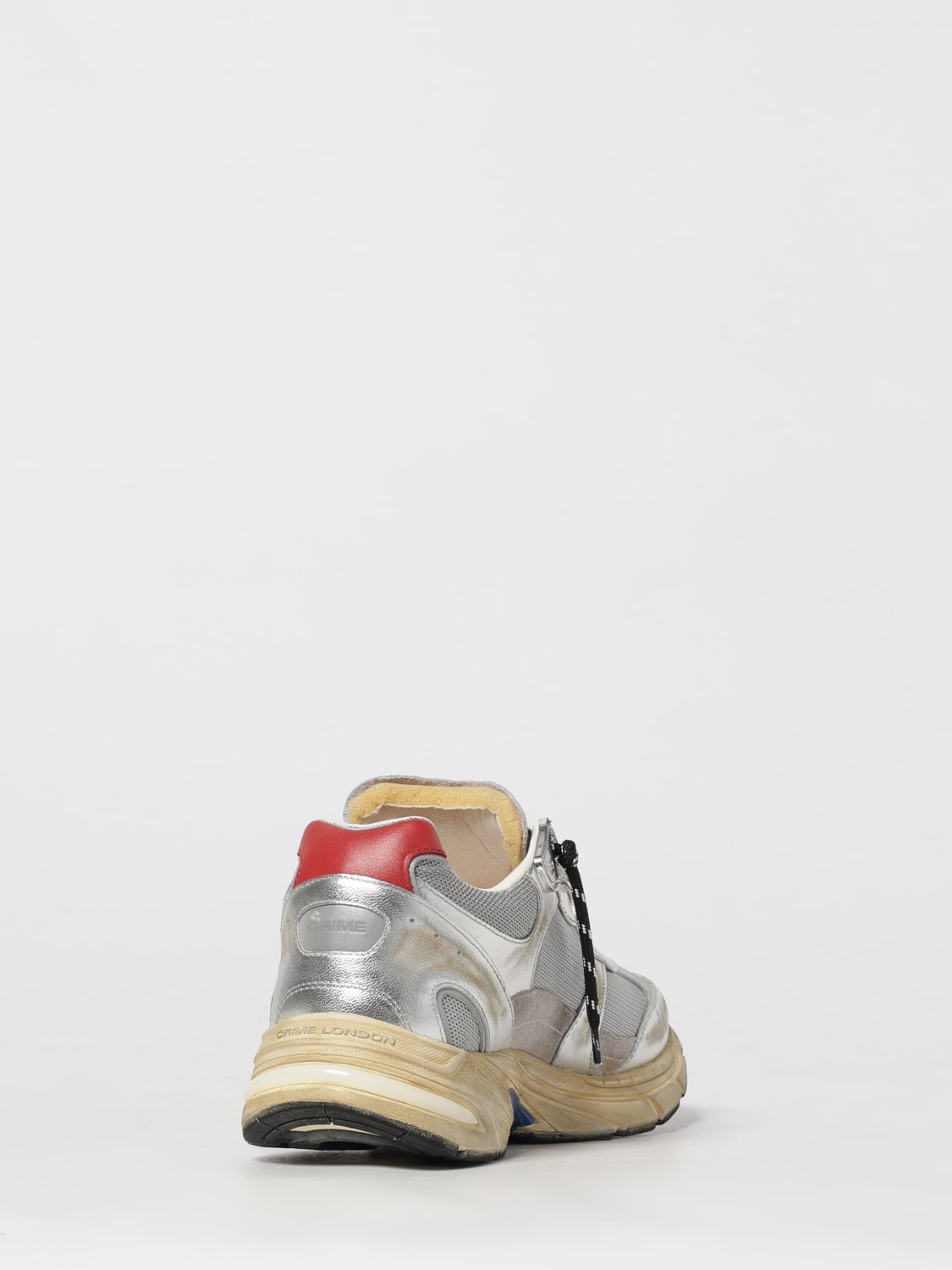 CRIME LONDON SNEAKERS: Sneakers men Crime London, Silver - Img 3
