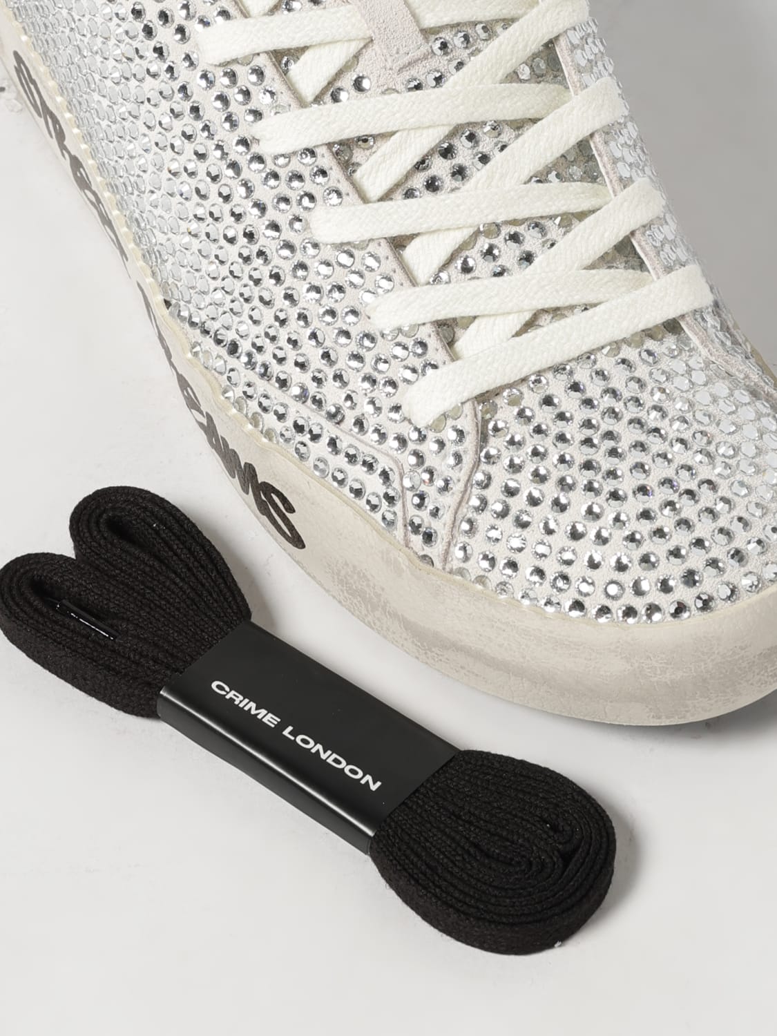 CRIME LONDON SNEAKERS: Sneakers woman Crime London, White - Img 4
