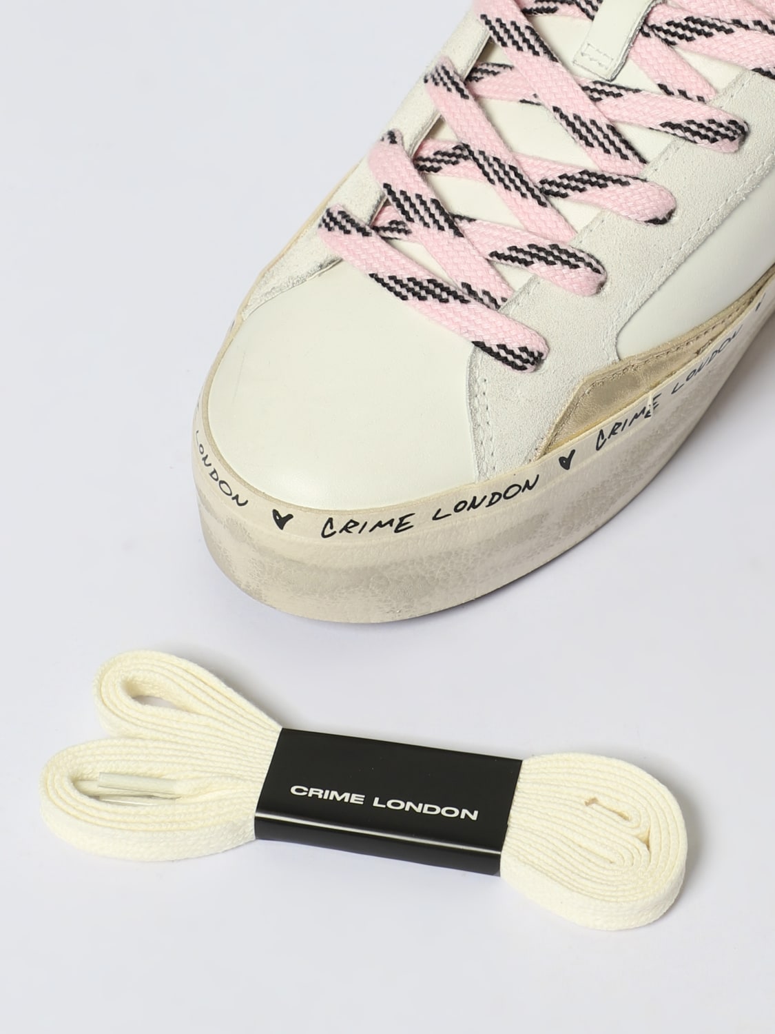 CRIME LONDON 运动鞋: 运动鞋 女士 Crime London, 白色 - Img 4